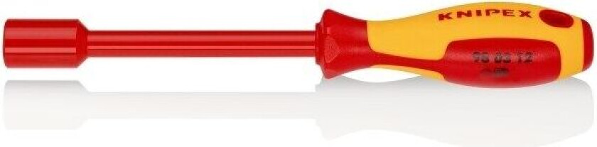 Stikknøkkel, med skrutrekker-grep