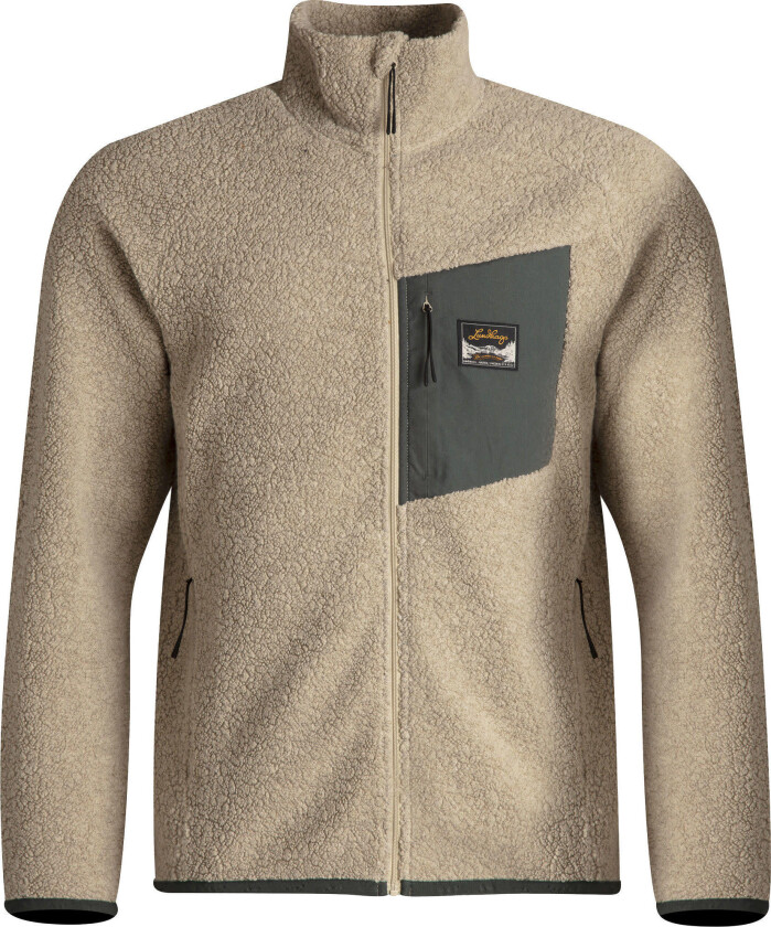 Flok Wool Pile Herre Sand XL