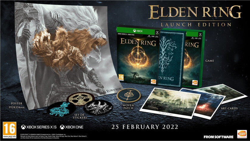 Elden Ring - Launch Edition - Microsoft Xbox One - RPG