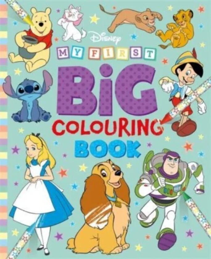 Disney: My First Big Colouring Book av Walt Disney