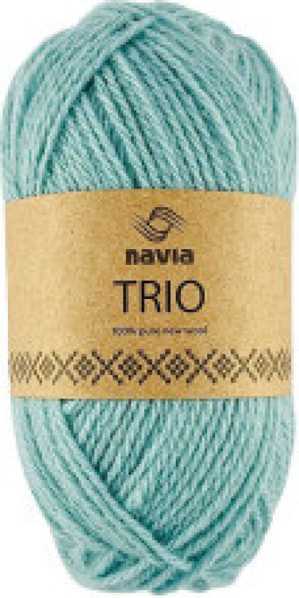 Trio Garn 361 Blå Surf