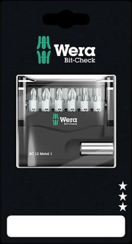 Bit-Check 12 Metal 1 SB 12 pieces