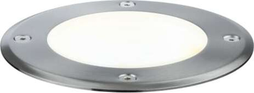 939.07, Innsunket spotlight, 1 ampuller, 428 lm, Sølv