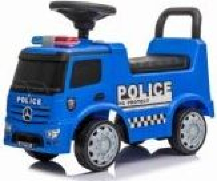 Mercedes Antos Politi Gåbil med støjfrie hjul/Lædersæde/lyd/lys