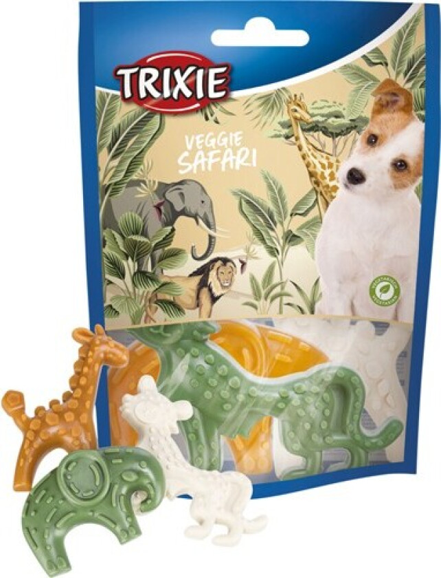 Trixie Veggie Safari Hundetygg 3-pakk