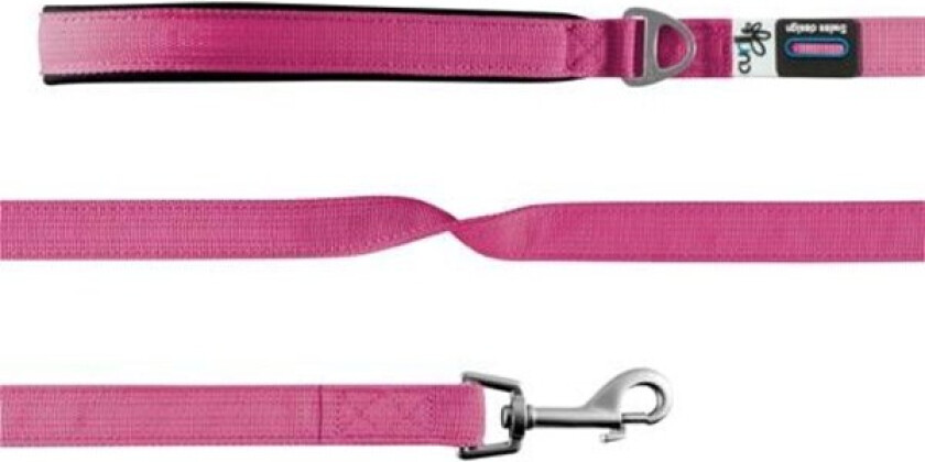 Basic Leash 140x1.5cm fuchsia