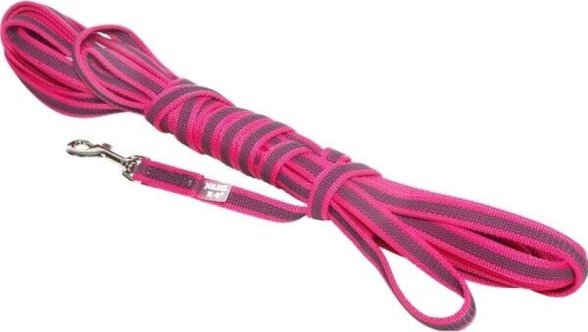 C&G - Super-grip leash.rosa/grey.14mm/10m.with handle.max 30kg