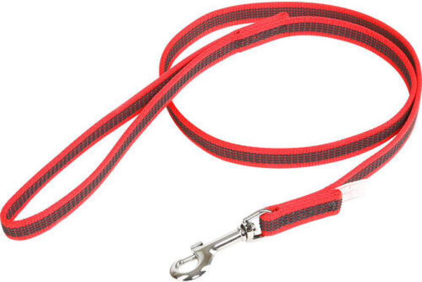 C&G - Super-grip leash red/grey 20mm/1.8m with handle