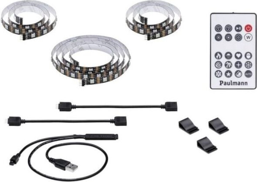 Paulmann 78880, Innendørs, Ambience, Sort, Plast, IP20, III