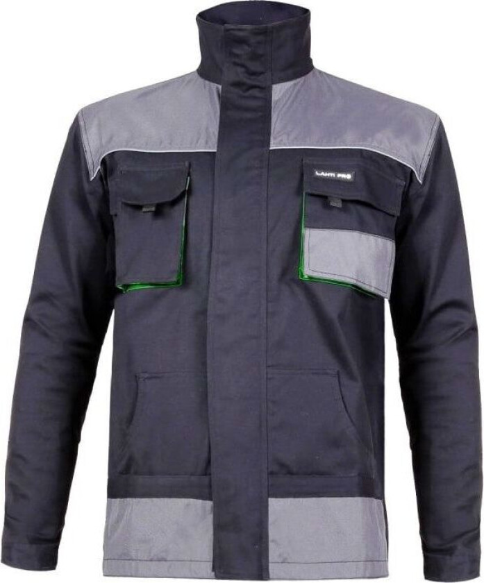 Lahti Pro Cotton arbeidsgenser svart og grønn størrelse 2L (L4040754)