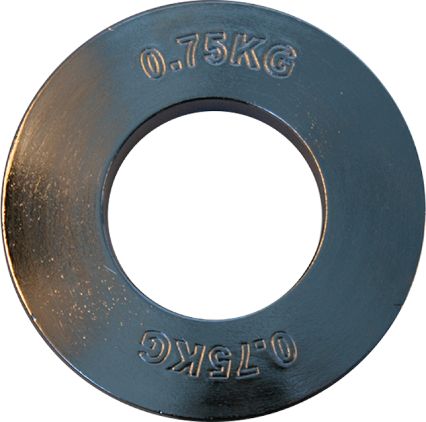 Bilde av LIFE Weight disc. 0.75 kg. Dia.50 mm. Steel