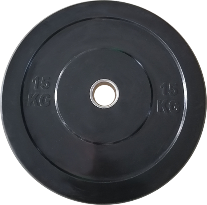 LIFE Bumper Plate 15kg. Dia. 50mm. Rubber B