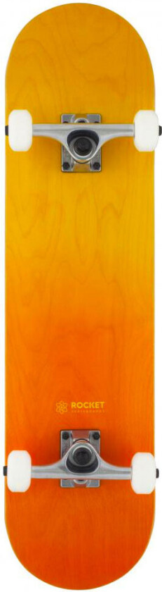 Skateboard Dipped Oransje 8.0