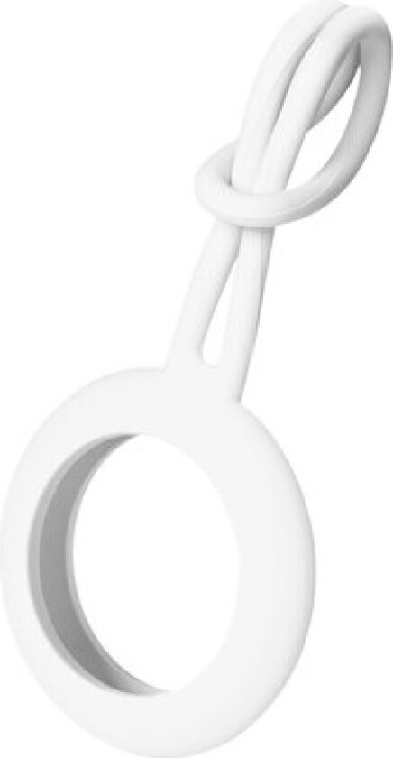 Apple AirTag Case Silicone Hanger White