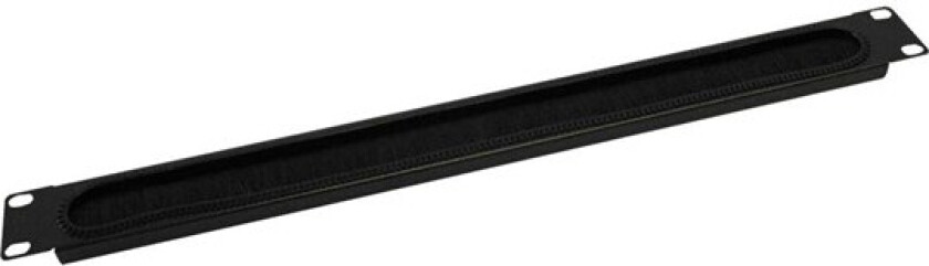 Rack Enclosure Cabinet Cooling Horizontal Brush Strip 1URM - rack cable entry panel with brush - 1U
