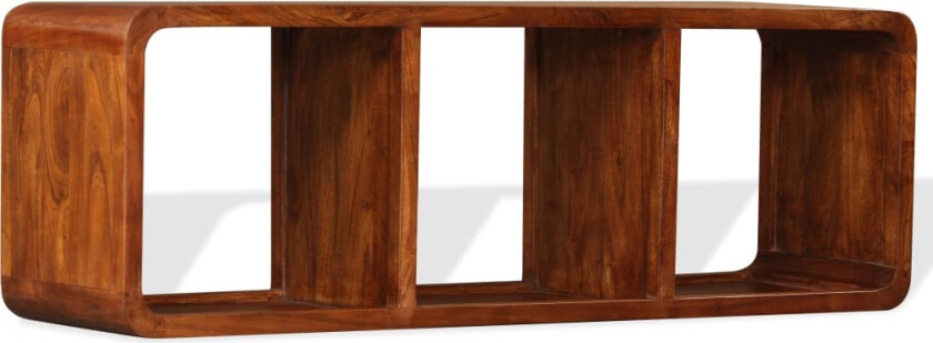 TV-benk heltre med honningfinish 120x30x40 cm