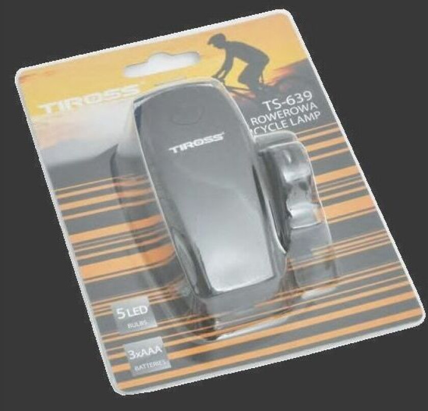 Sykkellykt TS-639 Sort