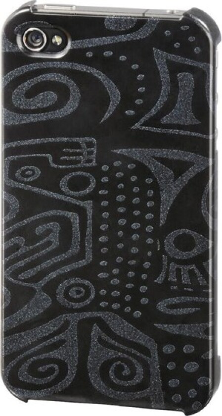 Mobil Cover iPhone 4/4S 3D Hard Cover Black