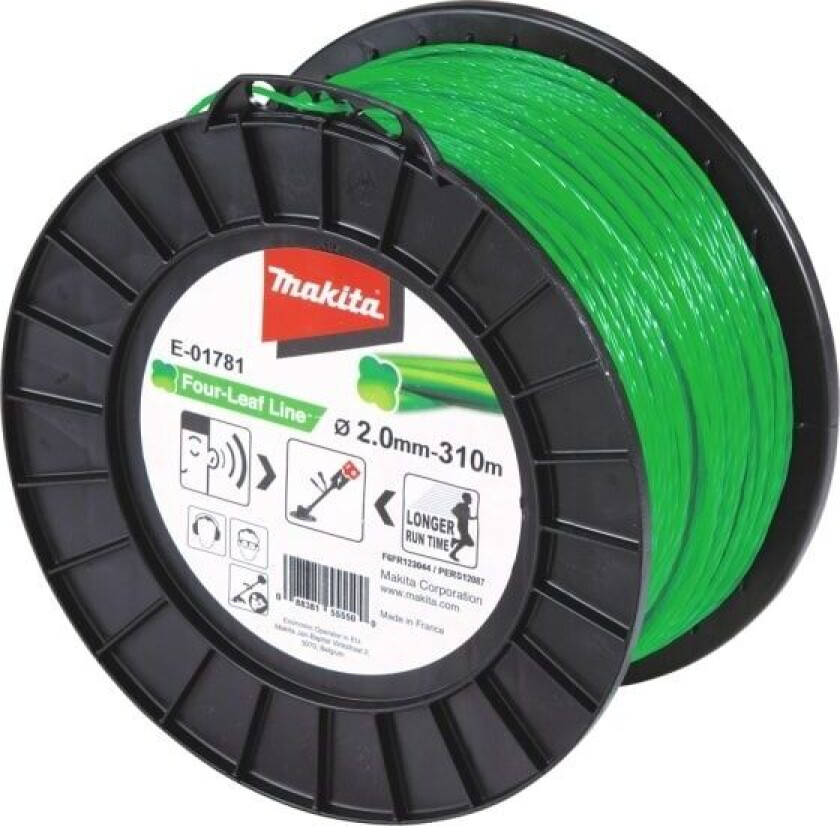 E-01781, Hekketrimmersnor, Grønn, 310 m, 1 stykker