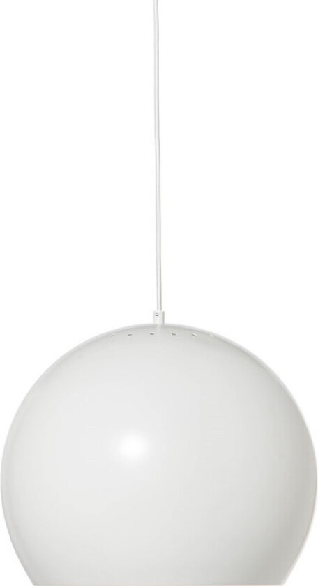 BALL PENDANT 40 CM - MATT WHITE