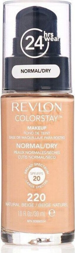 Colorstay Foundation Normal/Dry - 220 Natural Beige 30 ml