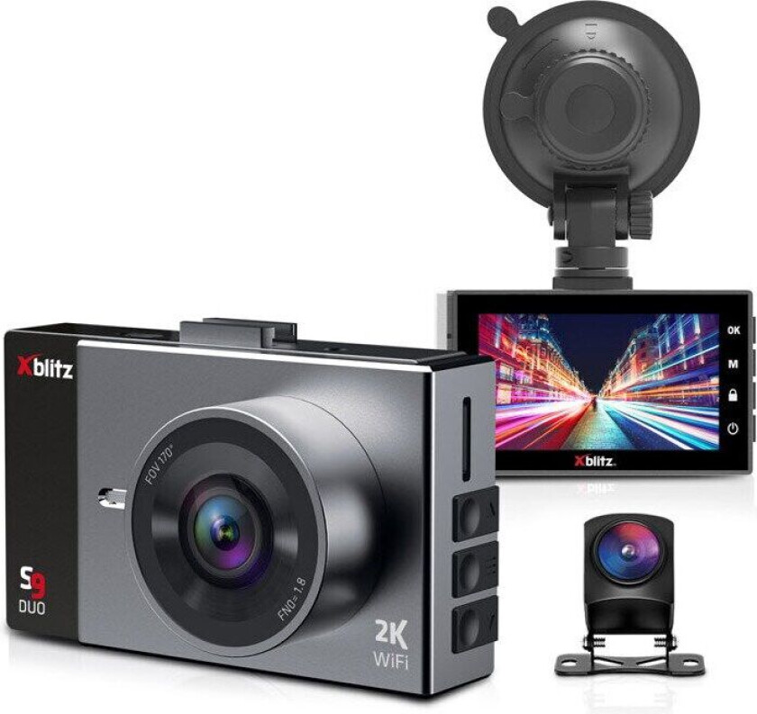 Xblitz S9 Duo Dashcam & Backkamera