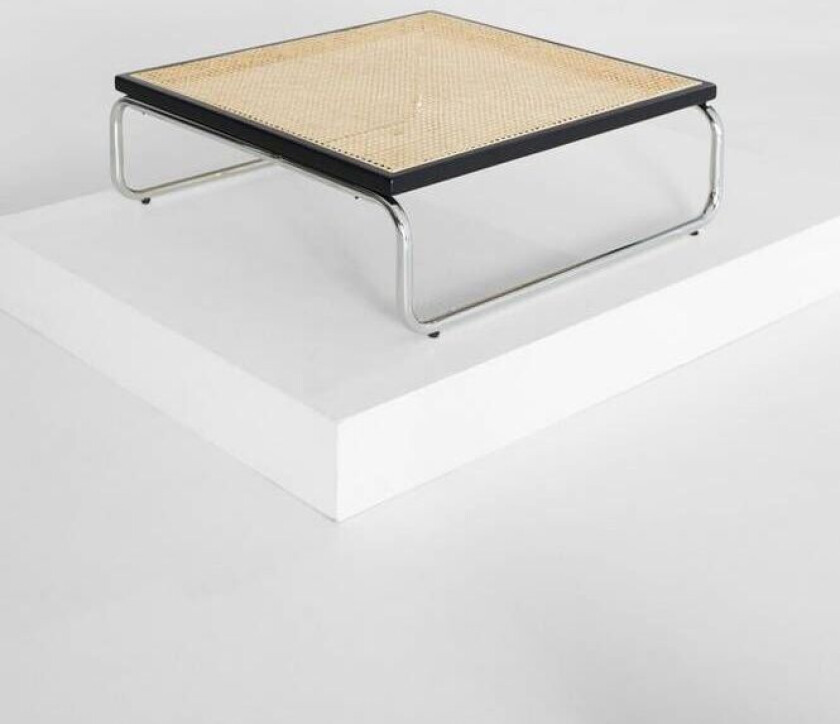 Meraki sofabord 80x80 cm Black / rattan