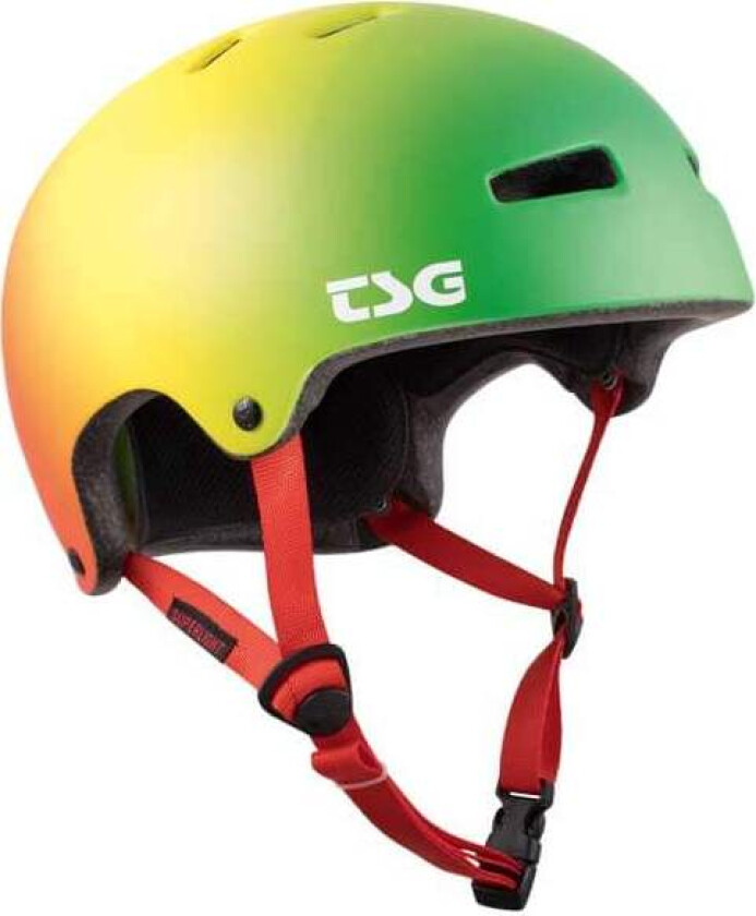 Superlight Skatehjelm Satin Rasta