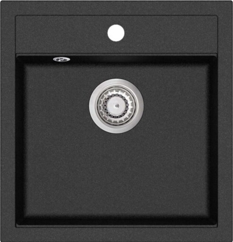 Jupiter 50 kjøkkenvask, 49x51 cm, antrasitt