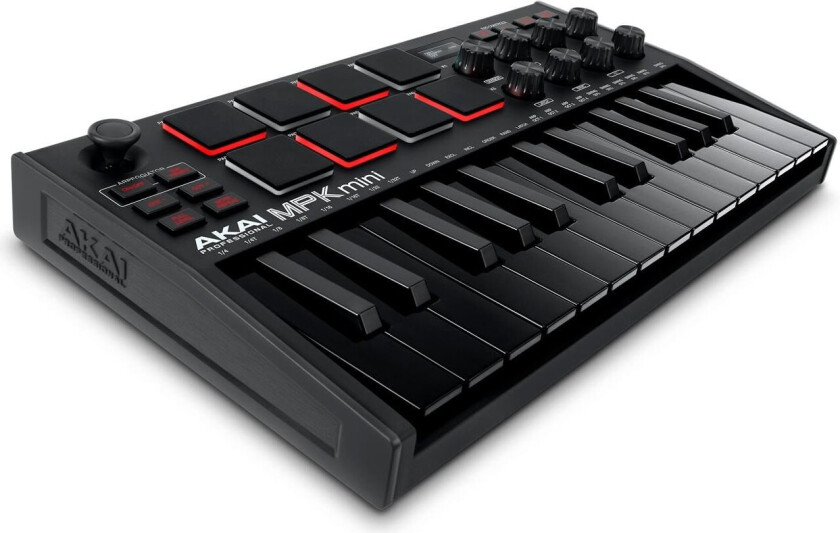 Bilde av Akai Professional MPK Mini MK3 MIDI Keyboard Svart med Subzero-Bag