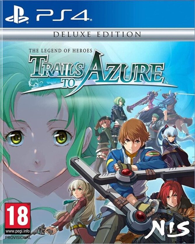 The Legend of Heroes: Trails to Azure - (Deluxe Edition) - Sony PlayStation 4 - RPG