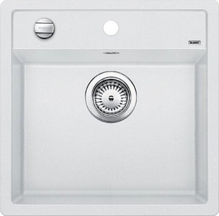 Dalago 5-F MX kjøkkenvask, 50,5x50 cm, hvit