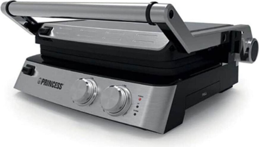 Grill Princess 117300 2000W Sort 2000 W Sort/Sølv