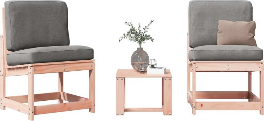 Utendørs spisestue 3 deler heltre douglasgran