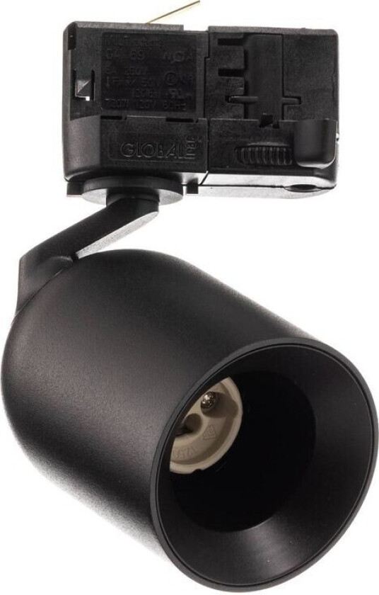 Brinja spot for 3-faset skinne svart