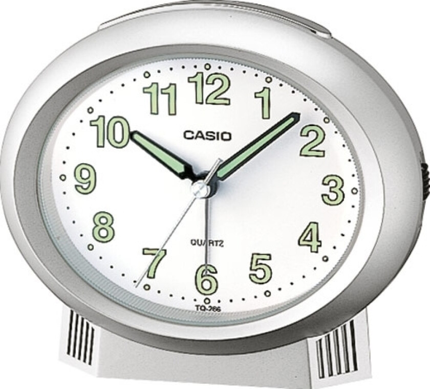 Wake Up Timer TQ-266-8EF - Kvarts - Sølv - - - Akryl
