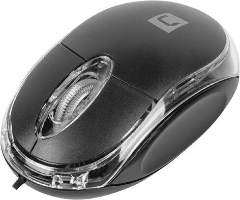 Vireo 2 - mouse - USB - black - Mus - Optisk - 3 knapper - Svart