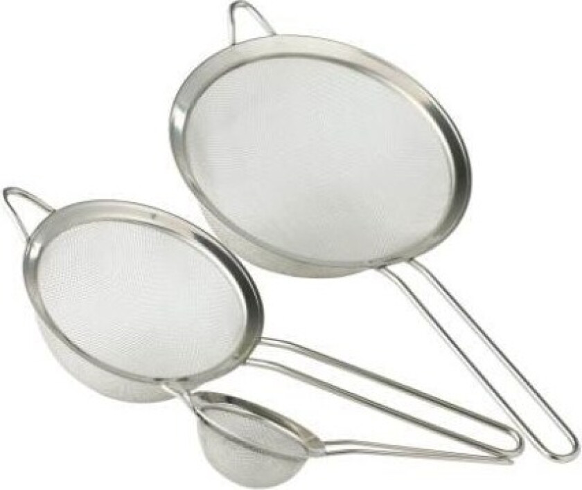 Wire sieve set 8/14/20 cm