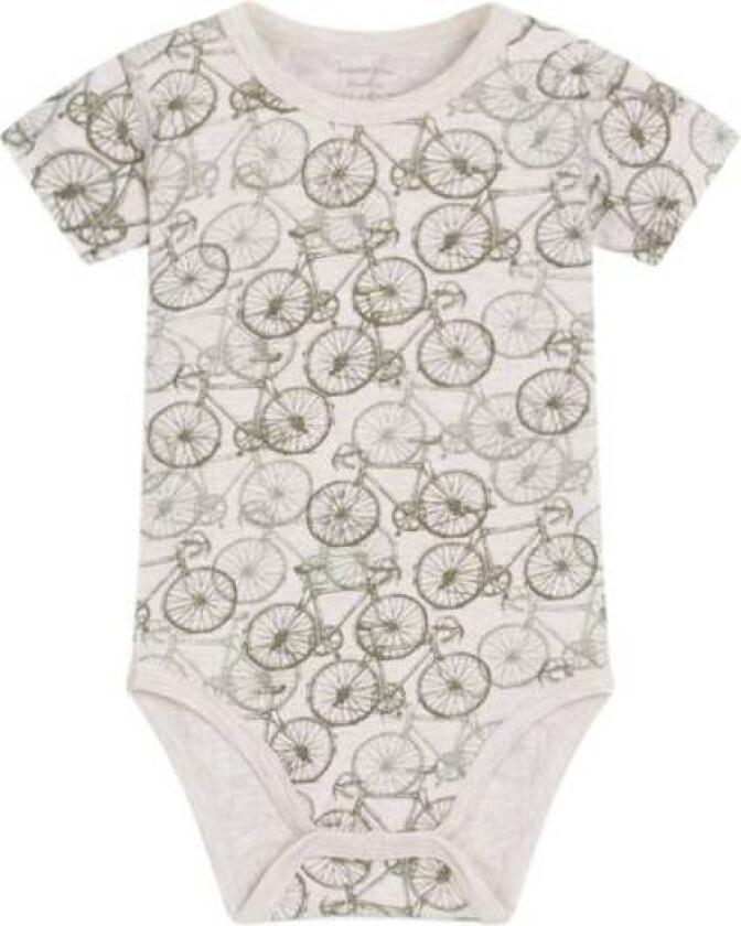 Hust And Claire - Body i Bambus Kortermet Sykler Wheat Melange