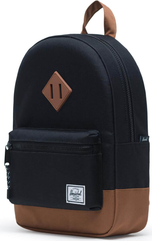 Heritage Ryggsekk Youth Svart/Saddle Brown 9L