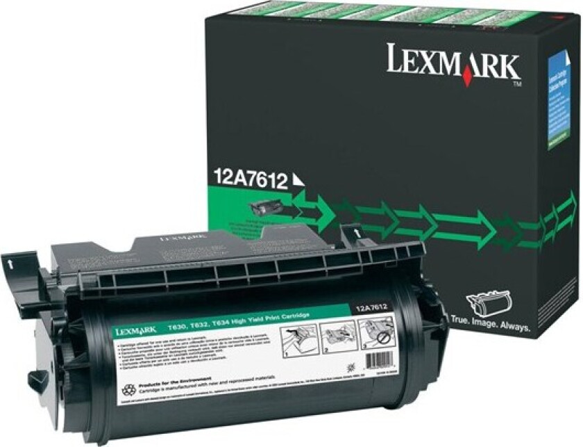 - High Yield - black - original - remanufactured - toner cartridge - LCCP - Laser toner Svart