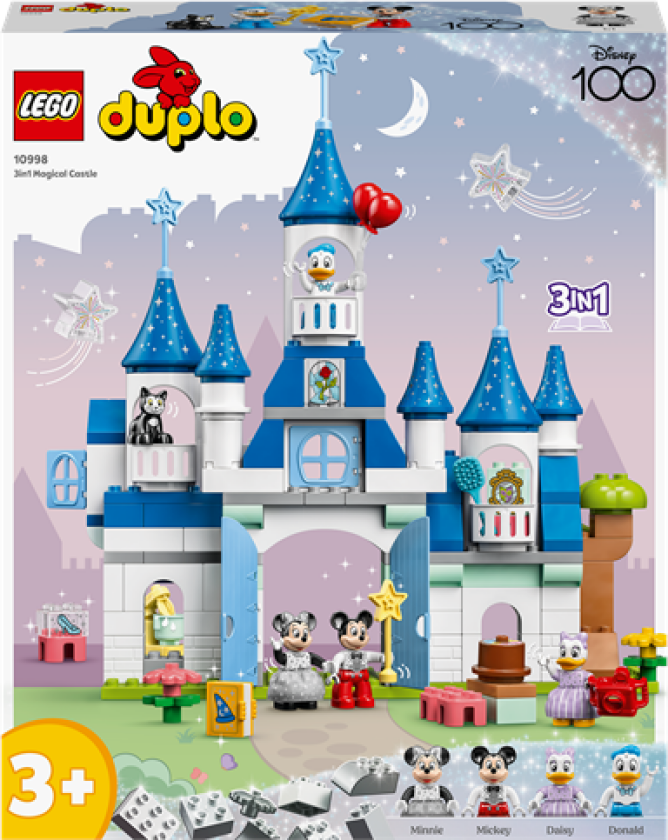 Disney 10998 3-i-1 Magisk slott