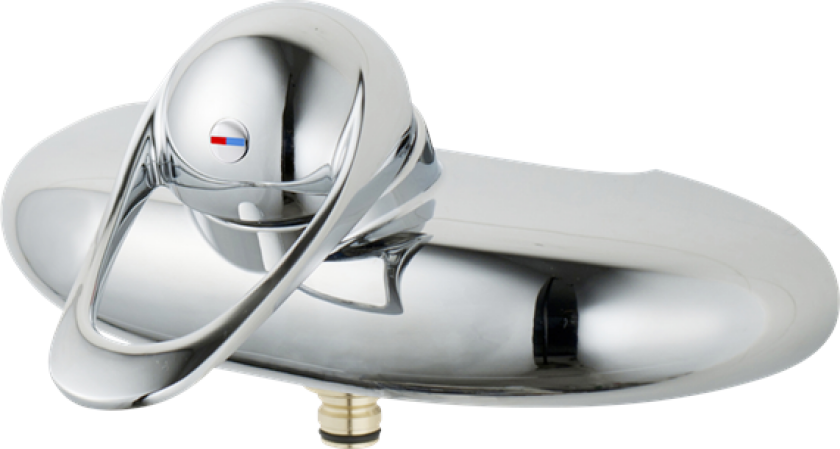 Fmm 9000e single lever bath/shower mixer without spout