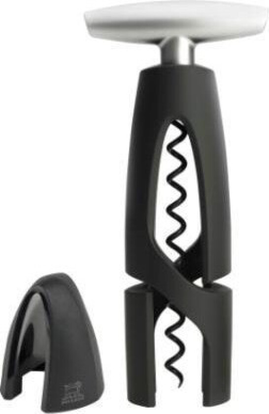 Corkscrew and foil cutter Altar Black/Steel