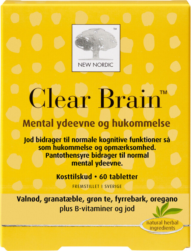 NEW NORDIC Clear Brain