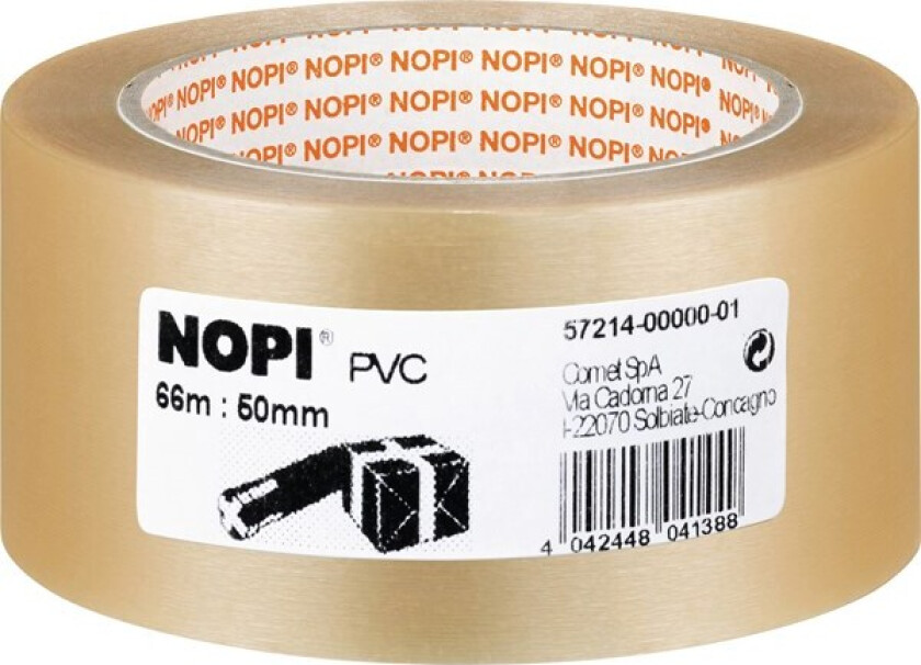 Packaging tape Transparent 66 m x 50 mm