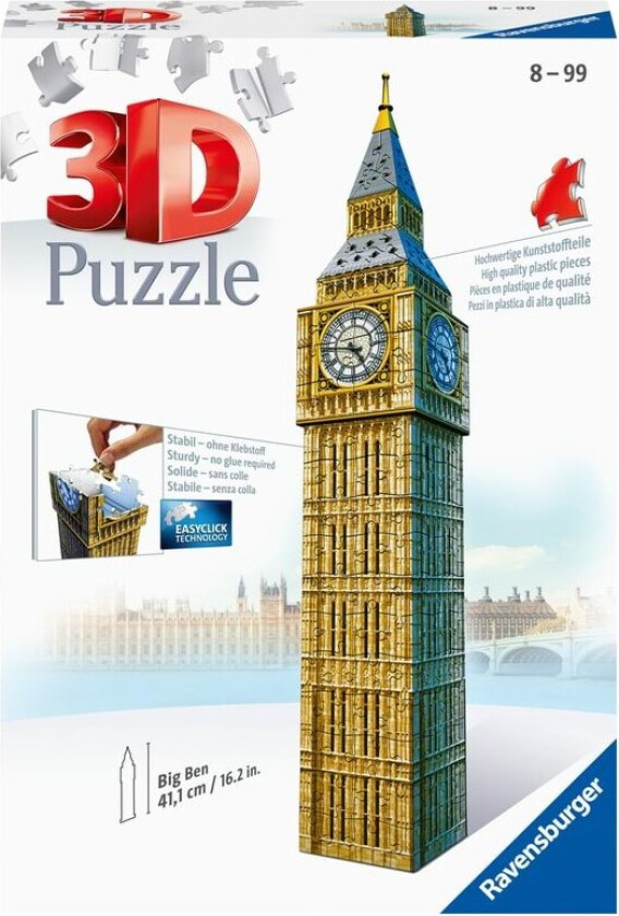 Big Ben - 216p 3D Puslespill