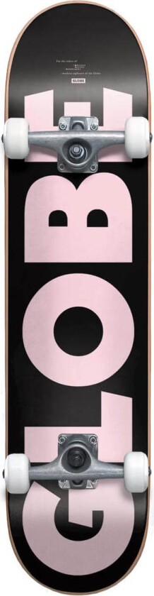 G0 Fubar Skateboard Svart/Pink 8.0