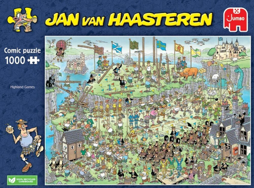 Puzzle Jan van Haasteren Highland Games (1000 pcs)