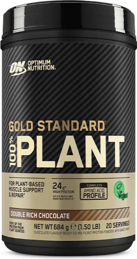 GOLD Standard Vegansk Proteinpulver, Chocolate, 684 g